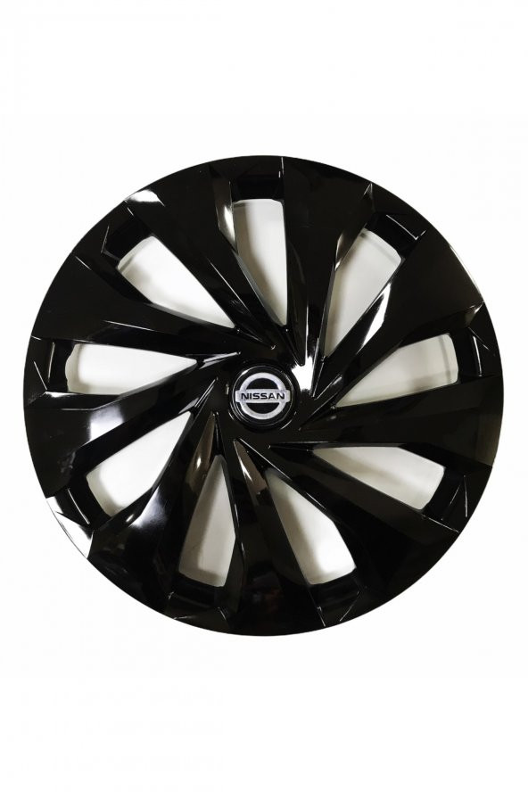 Nissan Micra Uyumlu 15 Inç Piano Black Siyah Jant Kapağı 4 Adet