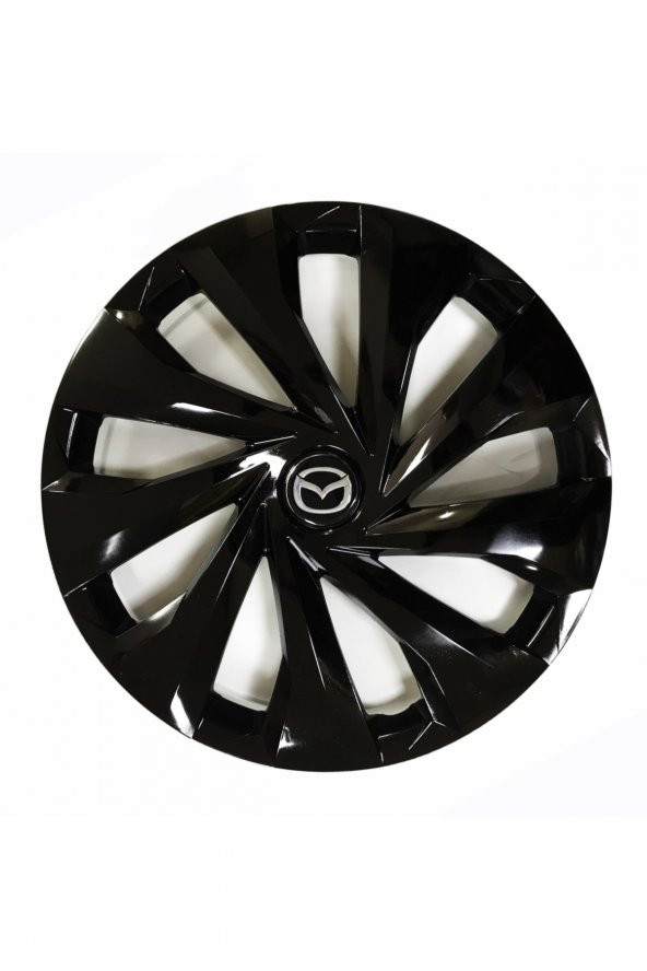 Mazda Lantis Uyumlu 15 Inç Piano Black Siyah Jant Kapağı 4 Adet ürün görseli 1