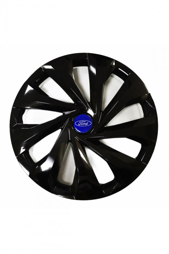 Ford Fiesta Uyumlu 14 Inç Piano Black Siyah Jant Kapağı 4 Adet