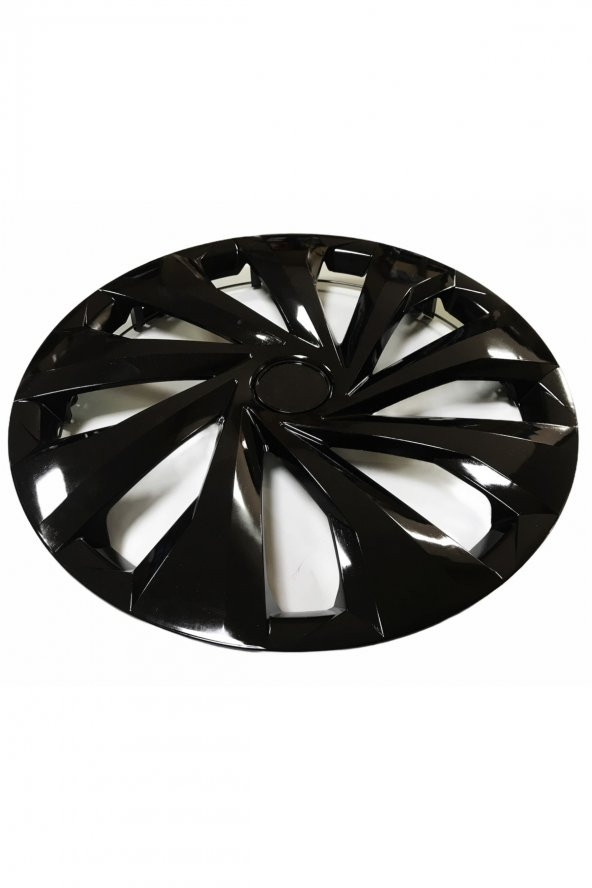 Seat Rapid Uyumlu 14 Inç Piano Black Siyah Jant Kapağı 4 Adet - Resim 2