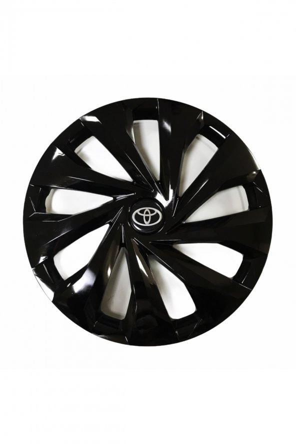 Toyota Araçlarına Uyumlu 14 Inç Piano Black Siyah Jant Kapağı 4 Adet