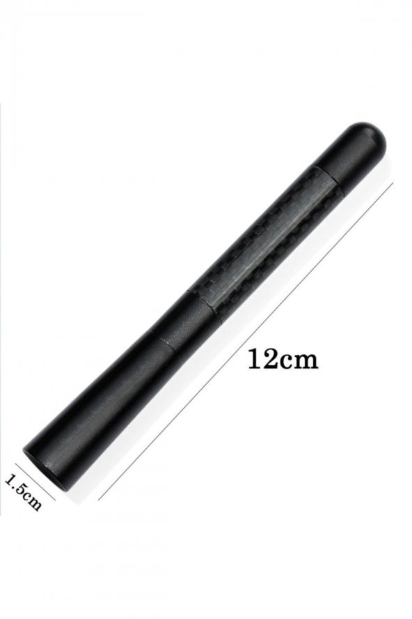 Bmw 3 Serisi Uyumlu Karbon Kırmızı Oto Radio Anteni Çubuk Anten - Resim 3