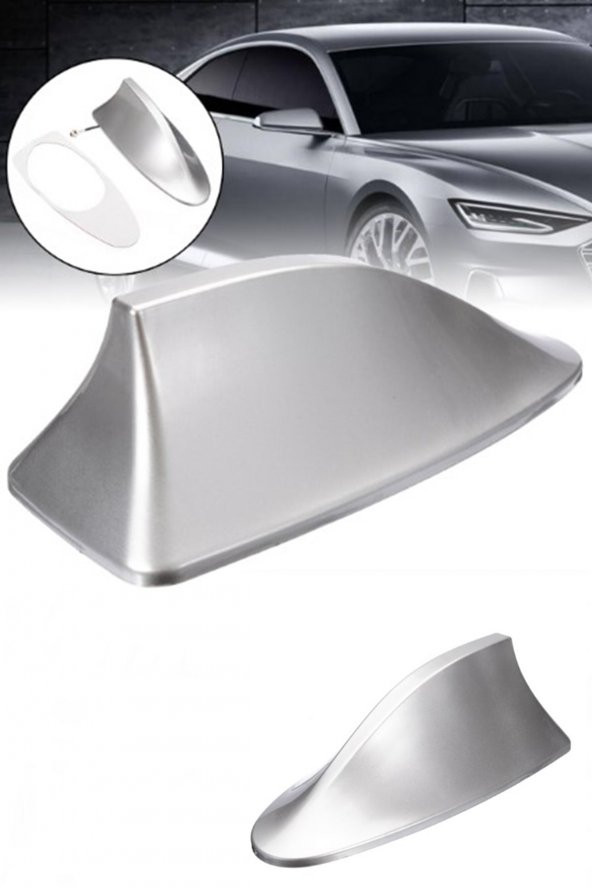 Elektrikli Her Araca Uygun GRİ Shark Köpek Balığı Balina Tavan Anteni ürün görseli 1