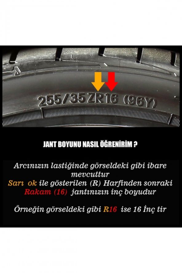 [KIRILMAZ] Ford Tourneo Uyumlu 15 Inc Piano Black Siyah Jant Kapağı Seti 4 Adet ürün görseli 1