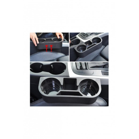 Araç İçin Koltuk Yanı Arası Bardak Tutucu