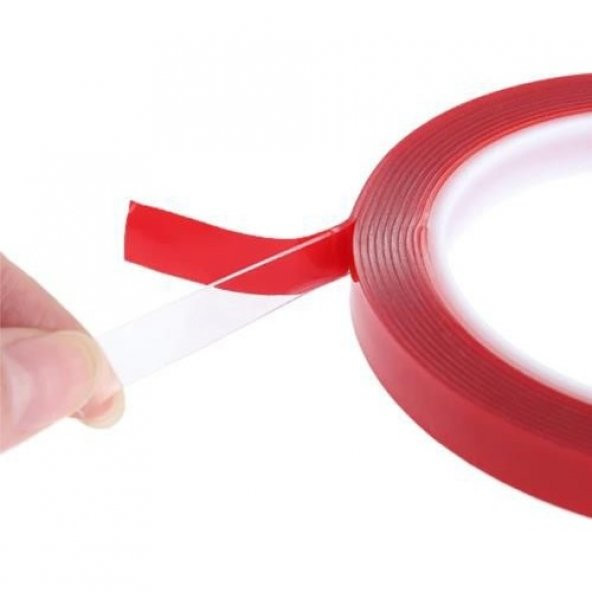 Akrilik Şeffaf Slikonlu Süper Güçlü Çift Taraflı Bant 50mmX10m - 3