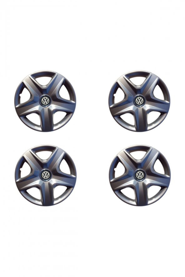 15" Inç Volkswagen Caddy Jant Kapağı Kırılmaz 4 Adet - 2