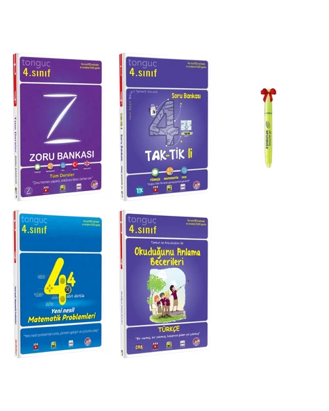 4. Sınıf Zoru Bankası Taktikli Soru Bankası Problemler ve Okuduğunu Anlama