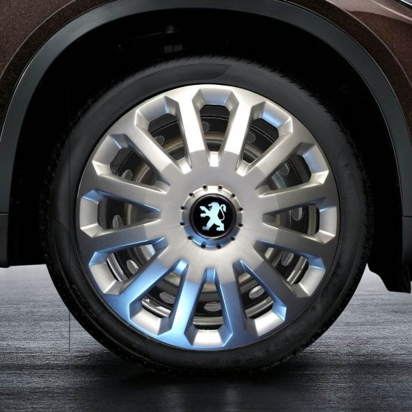 [KIRILMAZ] Peugeot 308 Uyumlu 14 İNÇ Jant Kapağı Takımı - Resim 2