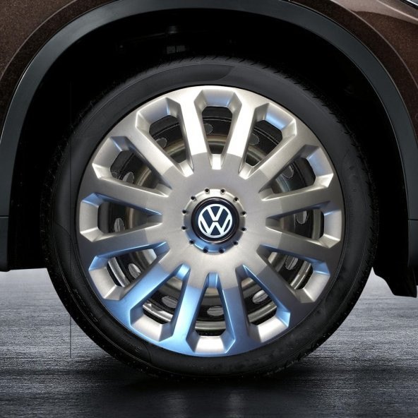 [KIRILMAZ] Volkswagen Polo Uyumlu 14 İNÇ Jant Kapağı Takımı - 2