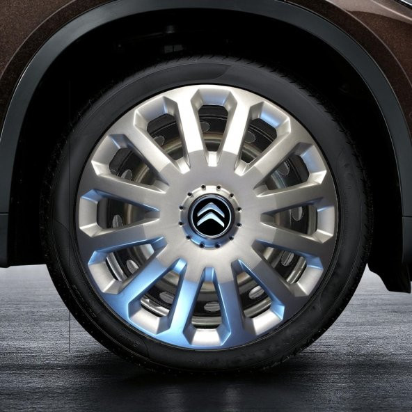 [KIRILMAZ] Citroen Picasso Uyumlu 15 İNÇ Jant Kapağı Takımı - Resim 2