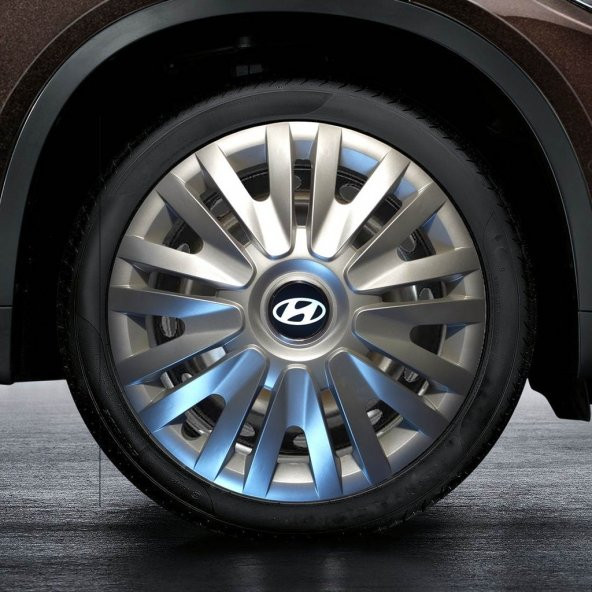 [KIRILMAZ] Hyundai Elantra Uyumlu 14 İNC JANT KAPAĞI TAKIMI - 2