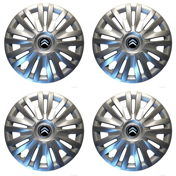 [KIRILMAZ] Citroen C4 Uyumlu 14 İNC JANT KAPAĞI TAKIMI - Resim 2