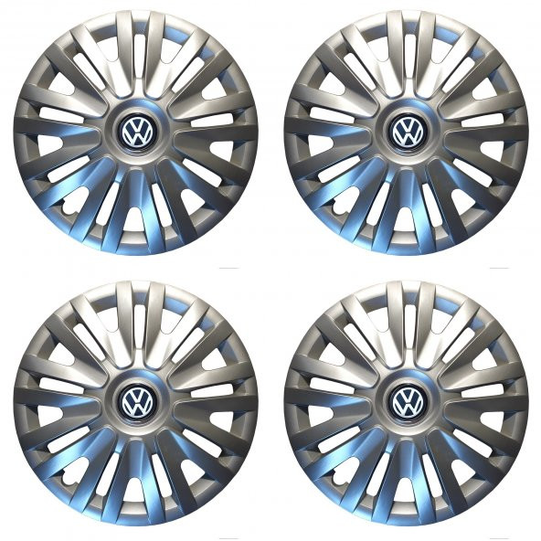[KIRILMAZ] Volkswagen Bora Uyumlu 15 İNÇ Jant Kapağı Takımı - Resim 2