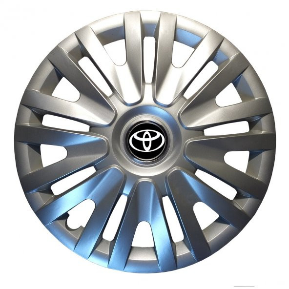 [KIRILMAZ] Toyota Auris Uyumlu 15 İNÇ Jant Kapağı Takımı ürün görseli 1