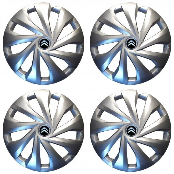 [KIRILMAZ] Citroen Berlingo Uyumlu 15 İNÇ Jant Kapağı Takımı - Resim 2