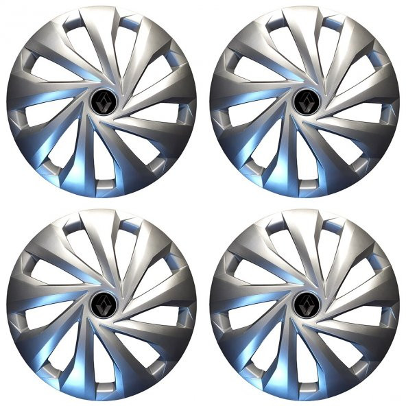 [KIRILMAZ] Renault 19 Uyumlu 15 İNÇ Jant Kapağı Takımı - Resim 2