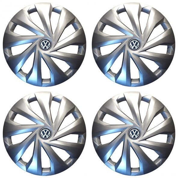 [KIRILMAZ] Volkswagen Polo Uyumlu 15 İNÇ Jant Kapağı Takımı - Resim 2