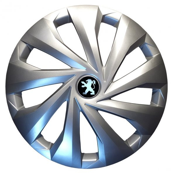 [KIRILMAZ] PEUGEOT ARAÇLARA UYGUN 15 İNC JANT KAPAĞI TAKIMI ürün görseli 1