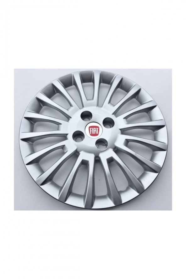 Fiat Linea 15 Inç Jant Kapağı 4 Adet Kırılmaz Esnek - Amblem Hediyeli - 2