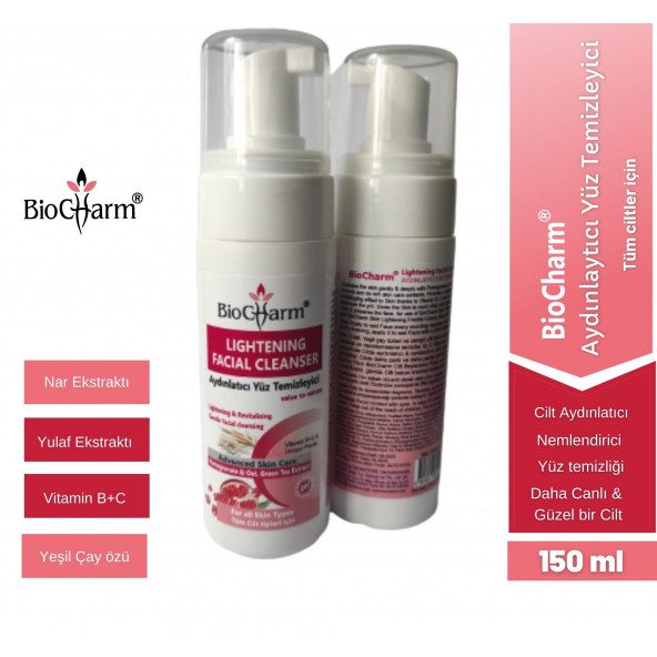 BioCharm - Aydınlatıcı Yüz Temizleyici / Lightening Facial Cleanser