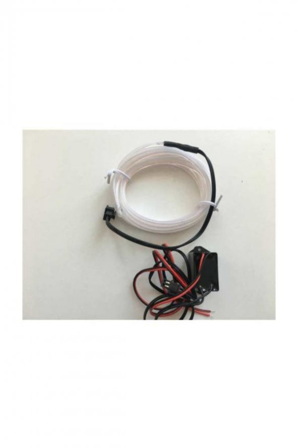 2 Metre Kristal Mavi Renk   Ip Led Araç Içi Ip  Torpido Şerit 12v Adaptörlü - 2