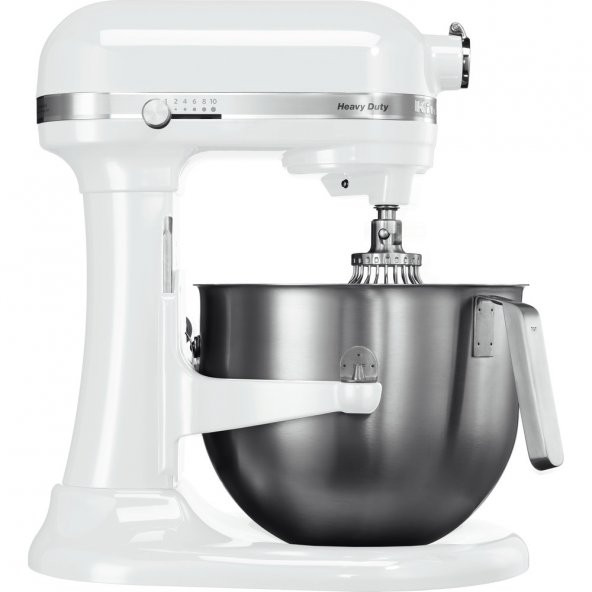 Kitchenaid 6.9 L Heavy Duty Bowl-Lift Stand Mikser 5KSM7591XEWH Beyaz - 1