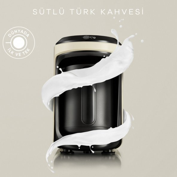 Karaca Hatır Hüps Sütlü Türk Kahve Makinesi Krem