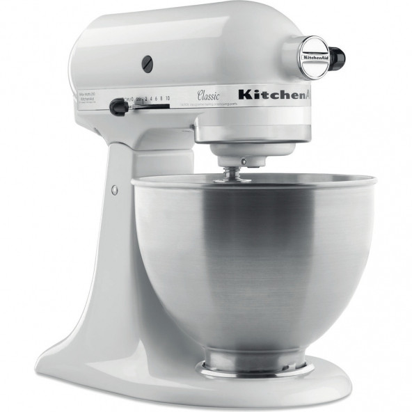 Kitchenaid Classic 275 W 4''3 Lt Stand Mikser 5K45SSEFW Mat Beyaz - 4