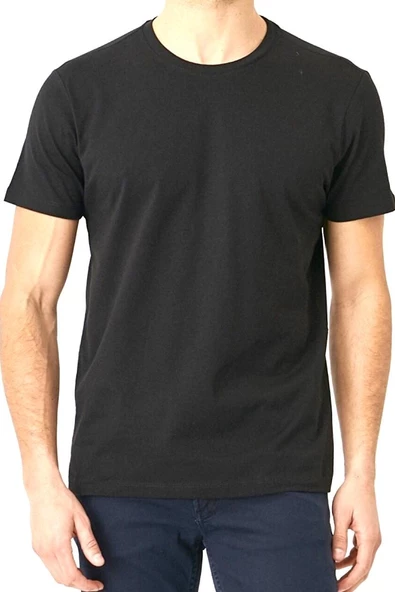 JOYT22001 O YAKA TİŞÖRT REGULAR FIT %100 PAMUK COMPACK PENYE - 4