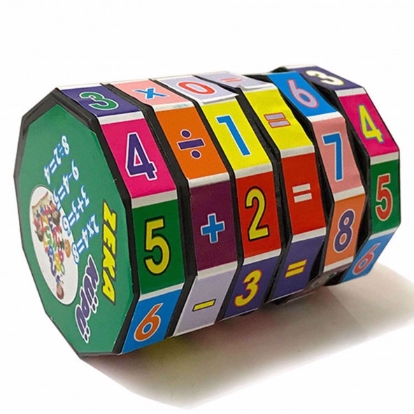 12 ADET MATEMATİK İŞLEM KÜPÜ EĞİTİCİ ZEKA KÜPÜ - 4