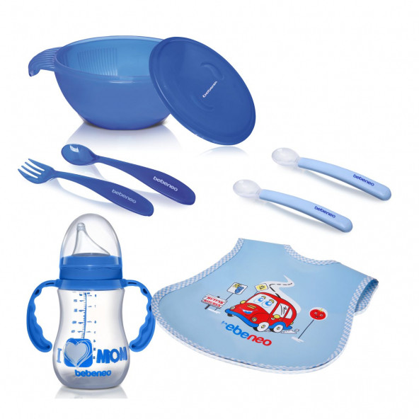 MAMA TABAĞI SİLİKON KAŞIK ÖNLÜK SULUK SETİ