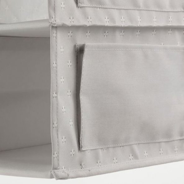 Desenli Bölmeli Dolap Düzenleyicisi IKEA Gri MeridyenDukkan 30x30x90 Cm Düzenleme Bölmeli Dolapiçi - 5