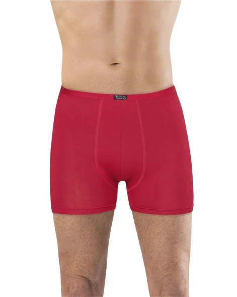 6 lı Paket Anıt 1273 Erkek Bambu Düz Renk Boxer Renk Seçenekli - 4