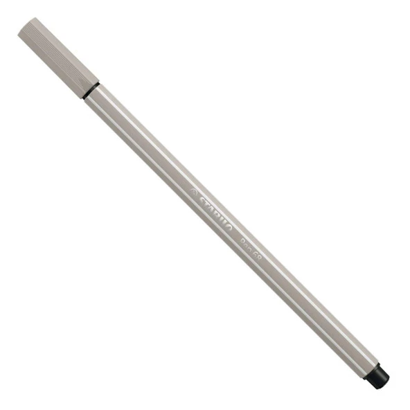 Stabilo Pen 68 Keçeli Kalem Sıcak Gri 68/93 (10 Lu Paket)