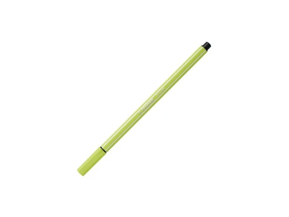 Stabilo Keçe Uçlu Boya Kalemi Lime Yeşili 68/14 (10 Lu Paket)
