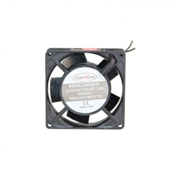 Marxlow 92x92x25 mm 220 Volt 0.08 Amper Fan