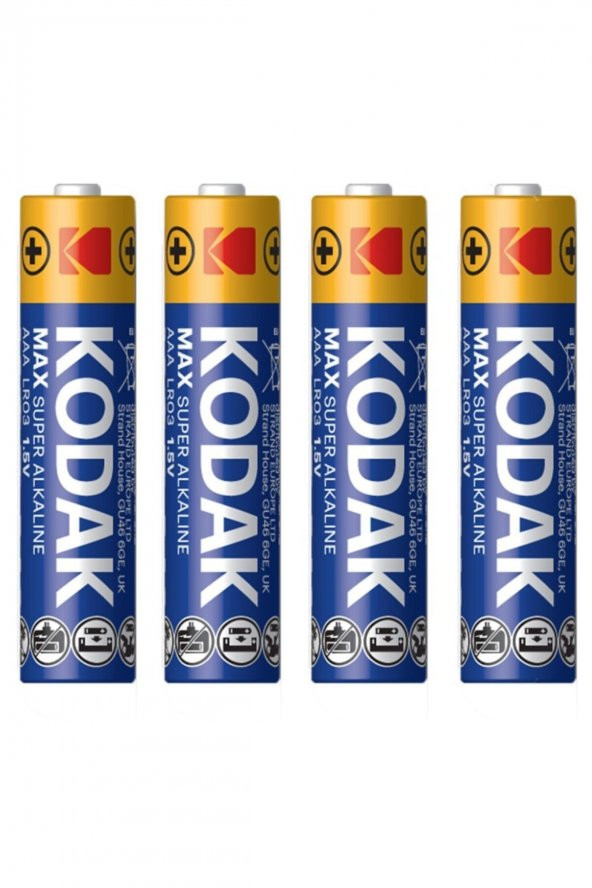K3a-4 Max Alkaline Aaa Ince Kalem Pil Pakette 4 Adet Bulunur - 3