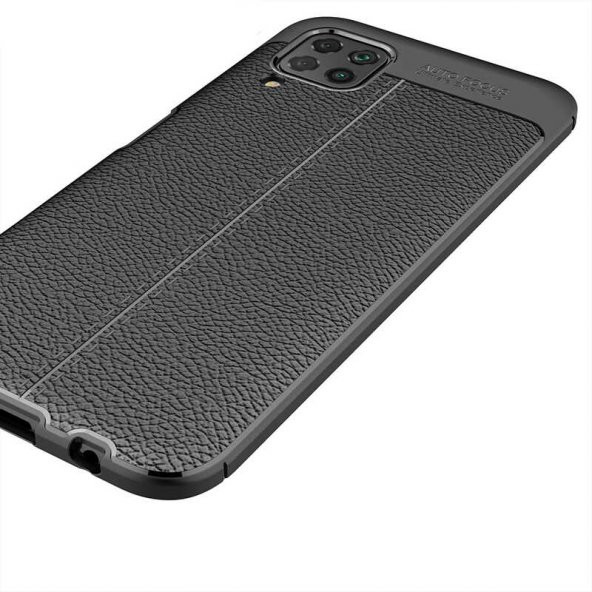 Huawei P40 Lite Kılıf Zore Niss Deri Desenli Silikon Kılıf - 8