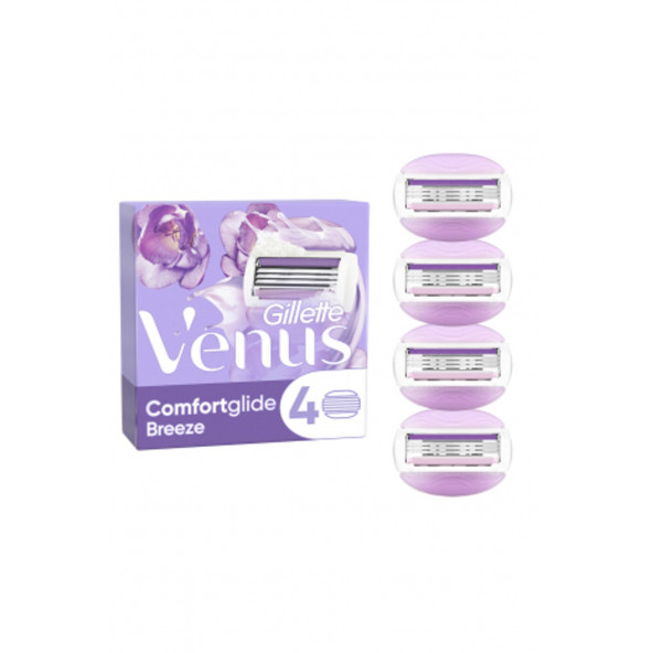 Gillette Venüs Venus Comfort Glide Breeze 4'lü Yedek Başlık