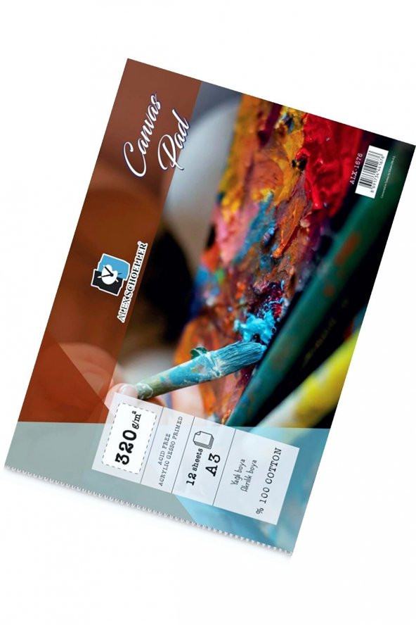Alex Canvas Pad A5 320 Gr