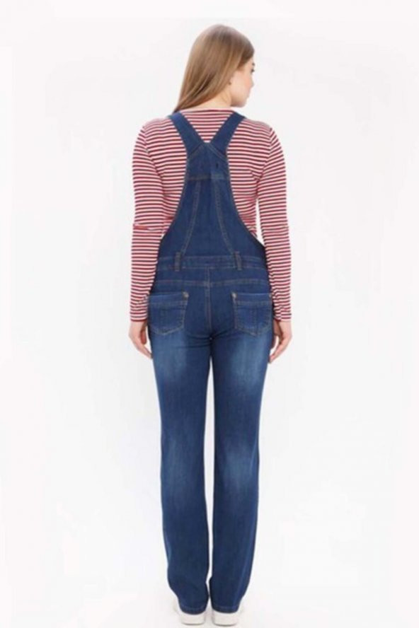 Gaiamom Denim Hamile Salopet 50 Beden - 2