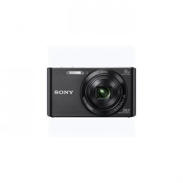 Sony DSC-W830 Siyah 8x Optik Zoomlu Kompakt Fotoğraf Makinesi