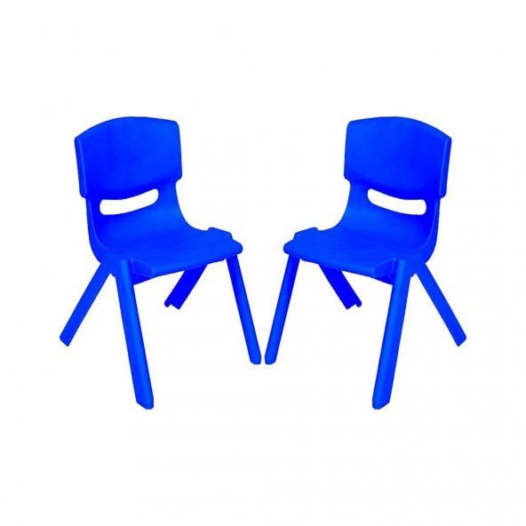 Küçük Şirin Çocuk Sandalyesi Koyu Mavi 2li Paket 1-3 Yaş İçin
