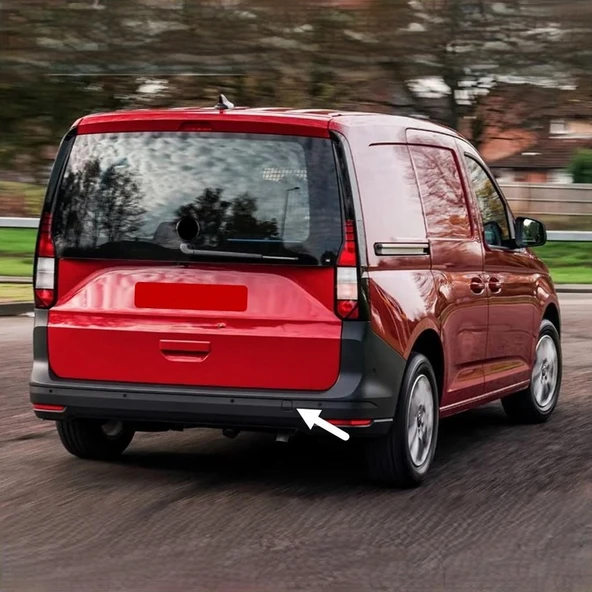 VW Caddy 2021-2024 Arka Tampon Çeki Çekme Demiri Kapağı 2K7807441A