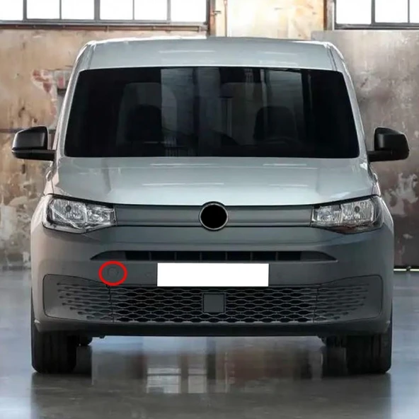 VW Caddy 2021-2024 Ön Tampon Çeki Demiri Kapağı Boyanmaz 2K7807241 ürün görseli