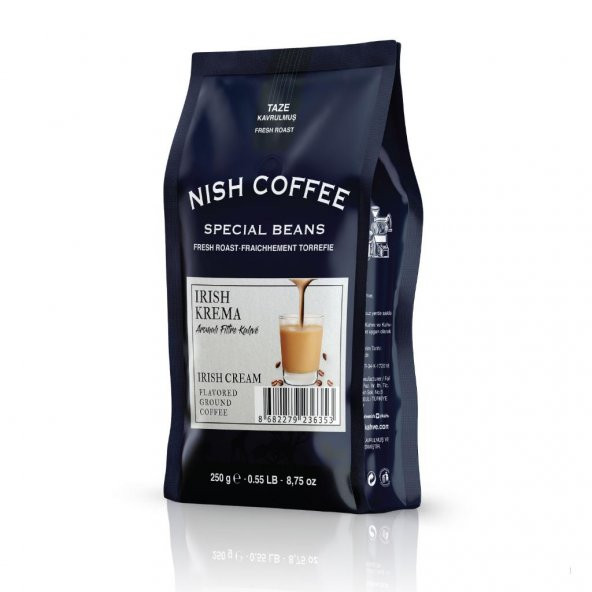 Nish Irish Krema Aromalı Filtre Kahve 250 gr