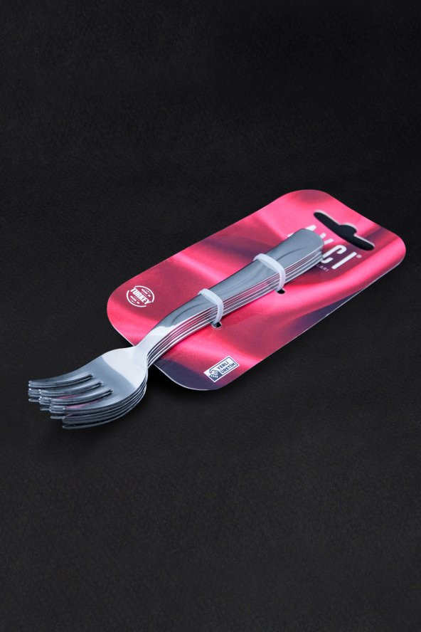 Ay Işığı 6 Adet Tatlı Çatalı 2 mm - 2