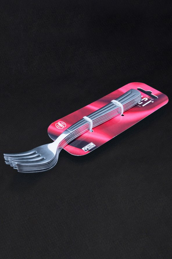 Yakamoz 6 Adet Yemek Çatalı 2,5 mm - 2