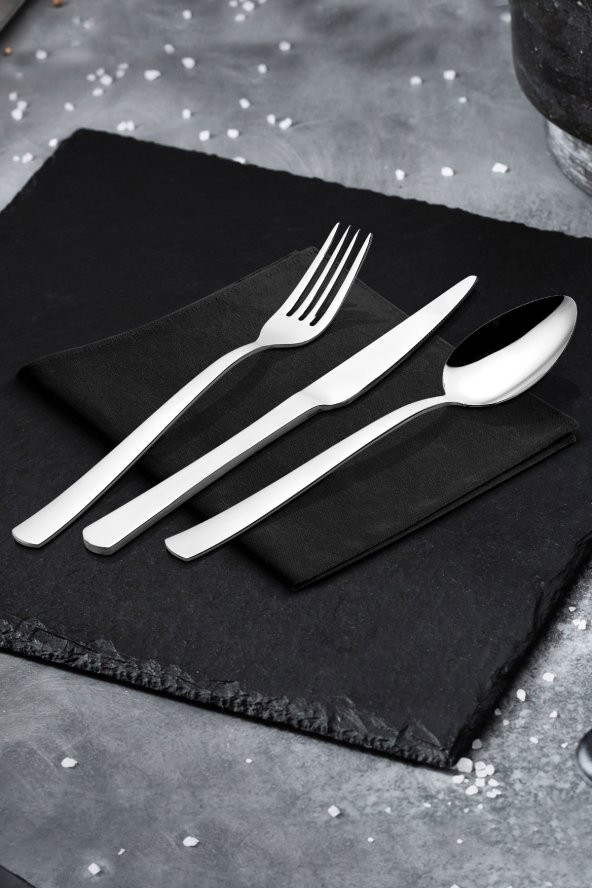 İstanbul 89 Parça Çatal Kaşık Bıçak Takımı ürün görseli